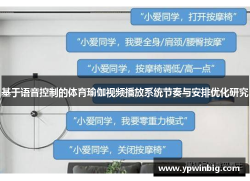 基于语音控制的体育瑜伽视频播放系统节奏与安排优化研究
